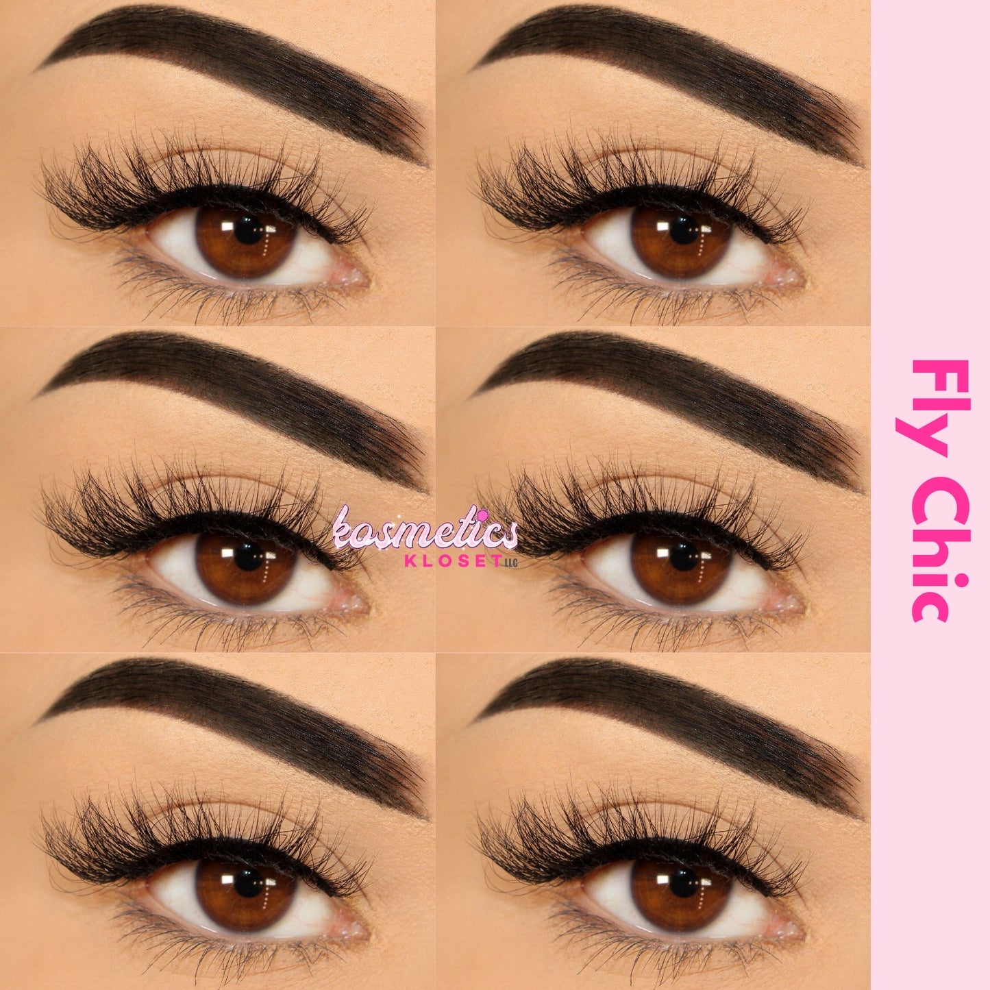 Fly Chic (Magnetic Mink Eyelashes)