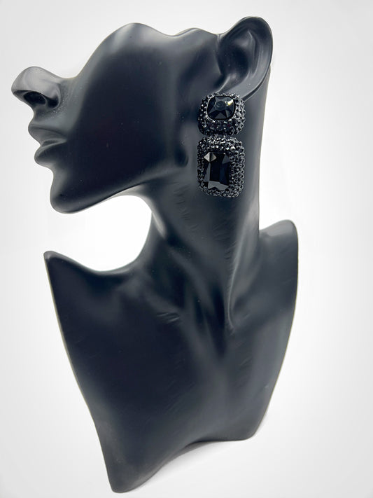 Black Vintage Earrings